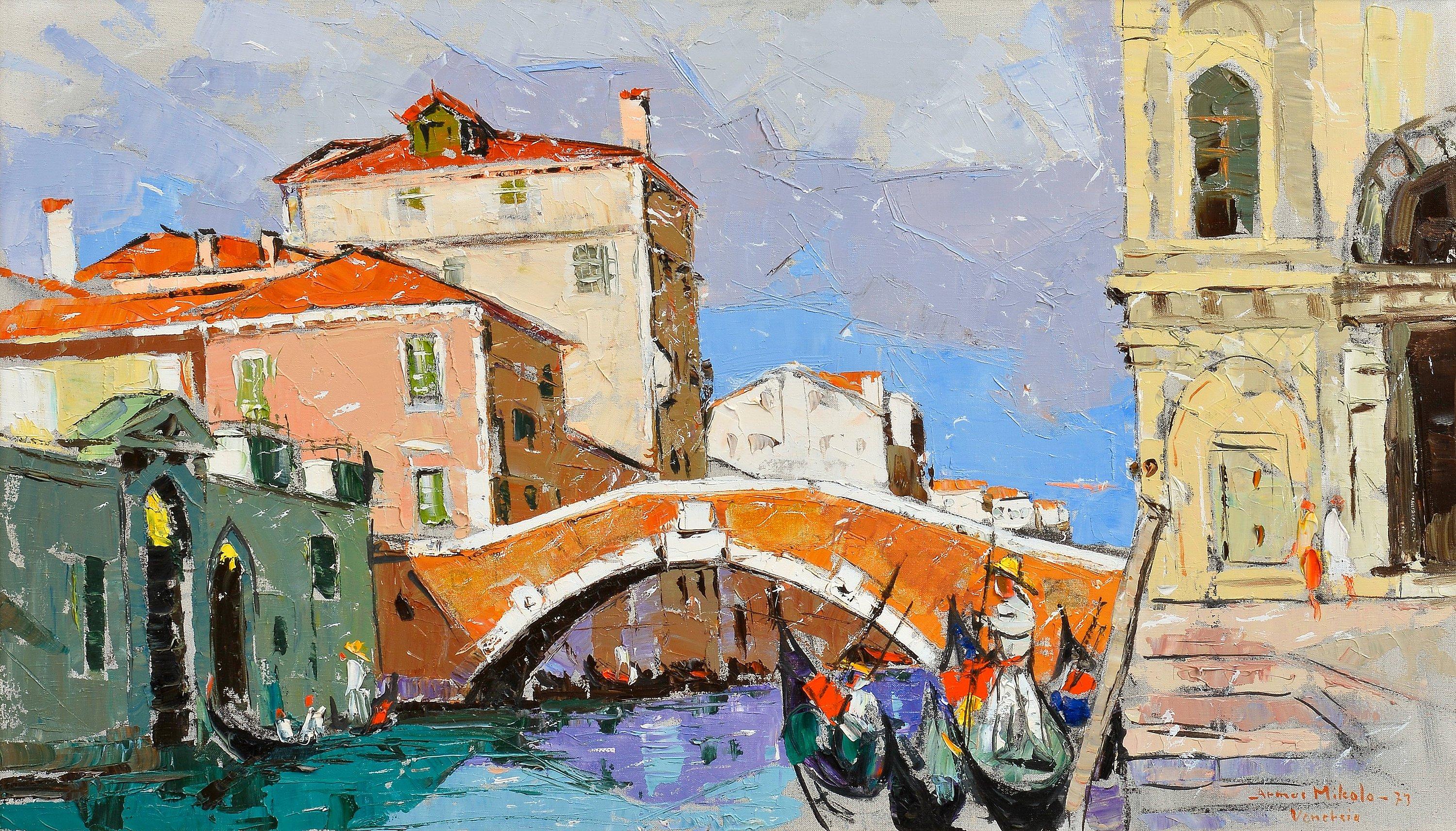 Armas Mikola - View From Venice.