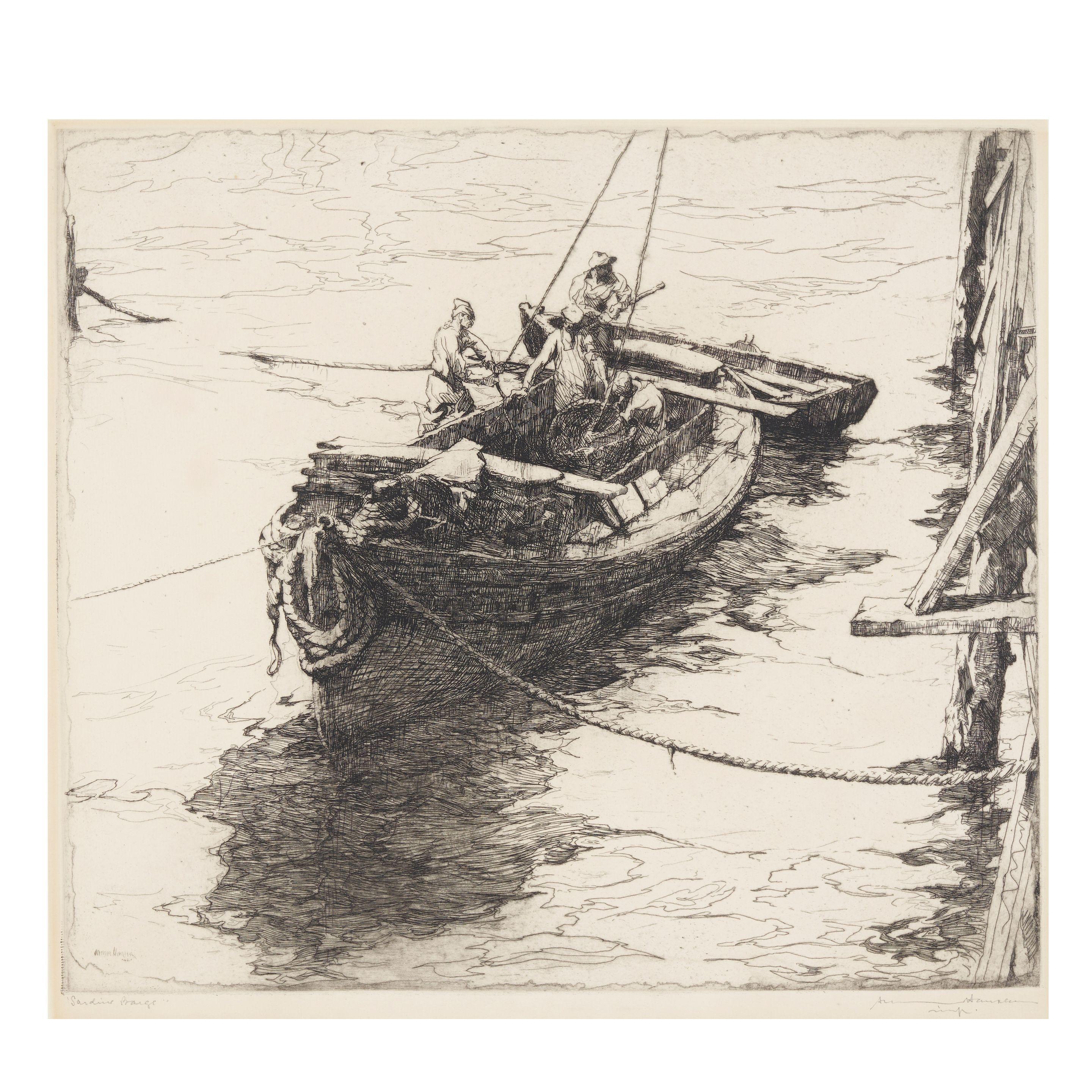 Armin Carl Hansen - Sardine Barge