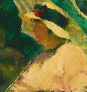 Armin Hansen - Beatrice: A Portrait