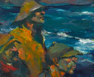 Armin Hansen - Men at Sea