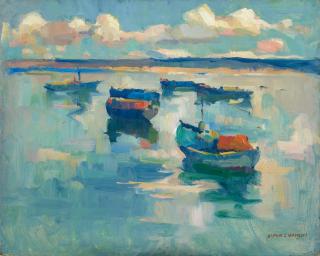 Armin Hansen - Sailing Ships