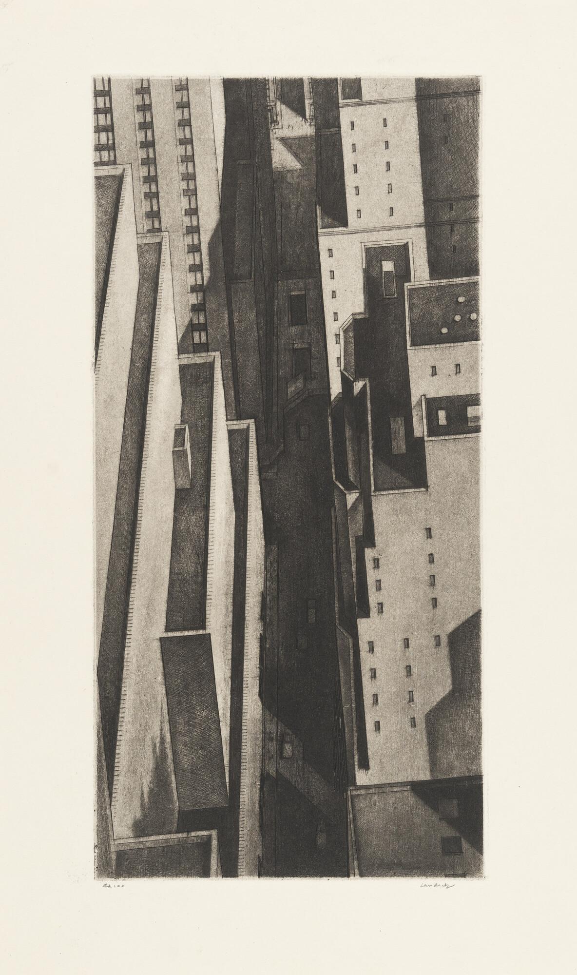 Armin Landeck - Manhattan Canyon