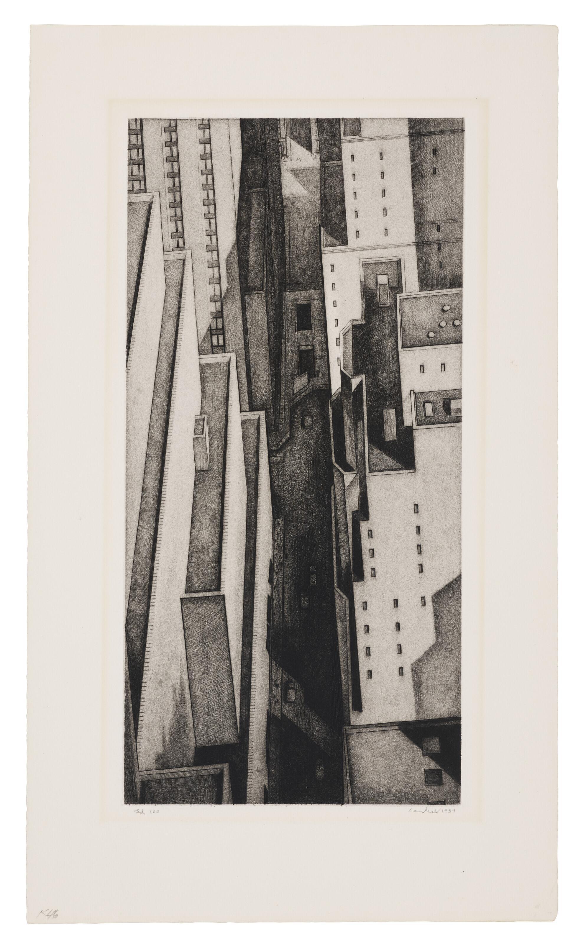 Armin Landeck - Manhattan Canyon