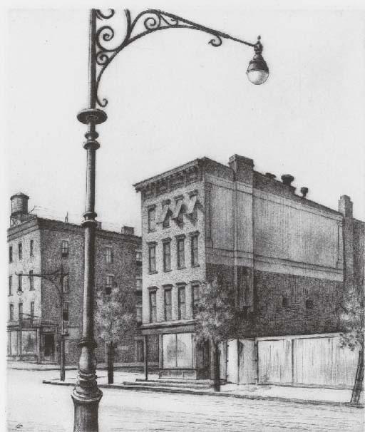 Armin Landeck - York Avenue Tenements; Tenement Walls; and One Way Street (K. 74, 88, 106)