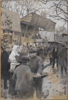 Arnaldo Ferraguti - Al mercato