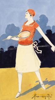 Arnaldo Ferraguti - Le tenniste