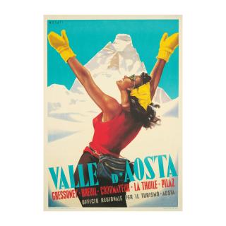 Arnaldo Musati - Valle D\'Aosta. Gressoney.Breuil.Courmayeur.La Thuile.Pilaz