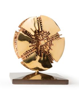 Arnaldo Pomodoro - Disco per Piazza Meda bozzetto