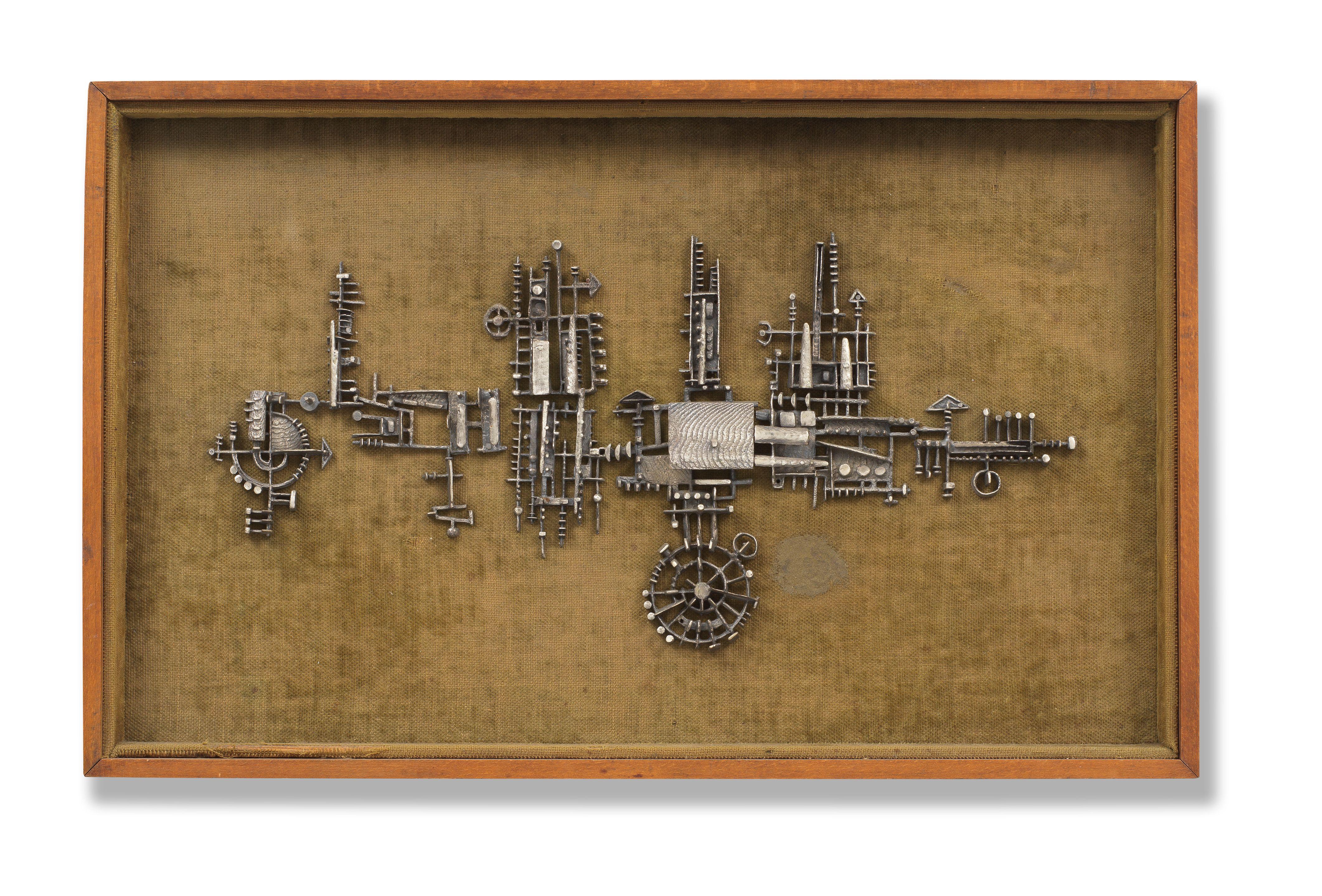 Arnaldo Pomodoro - Paessagio con il sole in basso