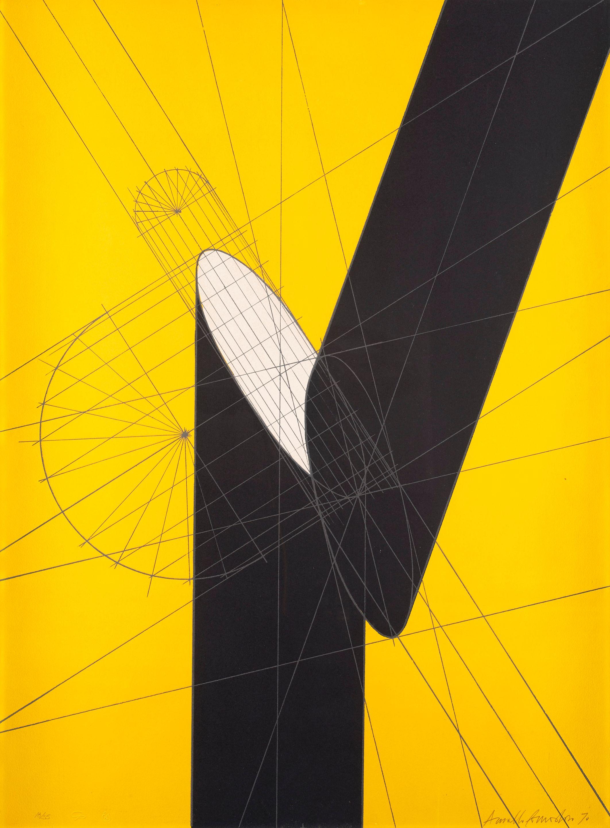 Arnaldo Pomodoro - Sans Titre, 1970