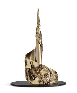 Arnaldo Pomodoro - Spirale aperta, Studio