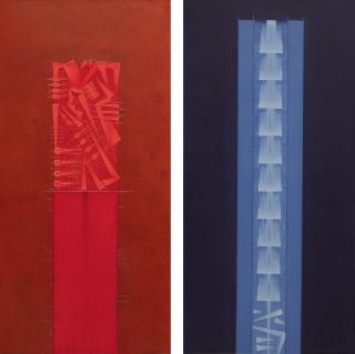 Arnaldo Pomodoro - Stele I; And Stele Iii