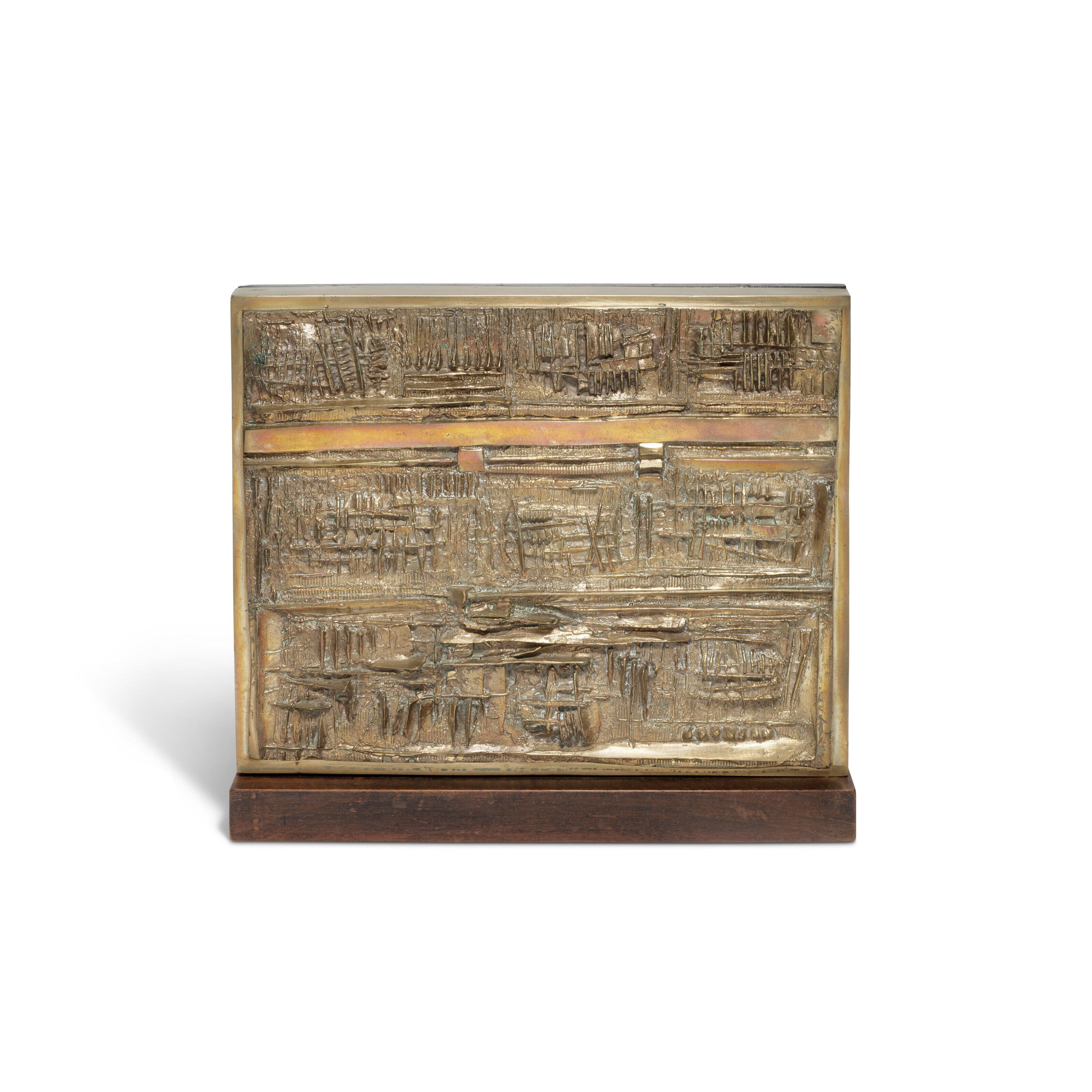 Arnaldo Pomodoro - Tavola dei segni 1958/1959, I