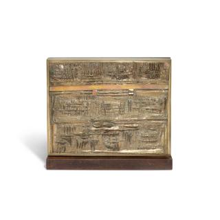 Arnaldo Pomodoro - Tavola dei segni 1958/1959, I