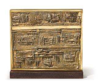 Arnaldo Pomodoro - Tavola Dei Segni 1958/59, I.