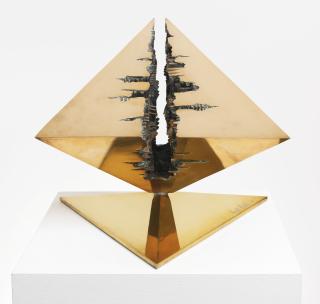 Arnaldo Pomodoro - Uccello: A Brancusi, Studio Ii
