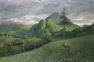 Arnaldo Soldini - Paesaggio montano