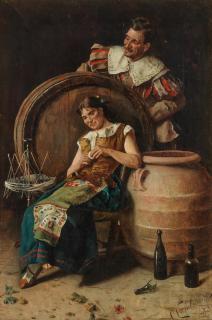 Arnaldo Tamburini - La cantiniera