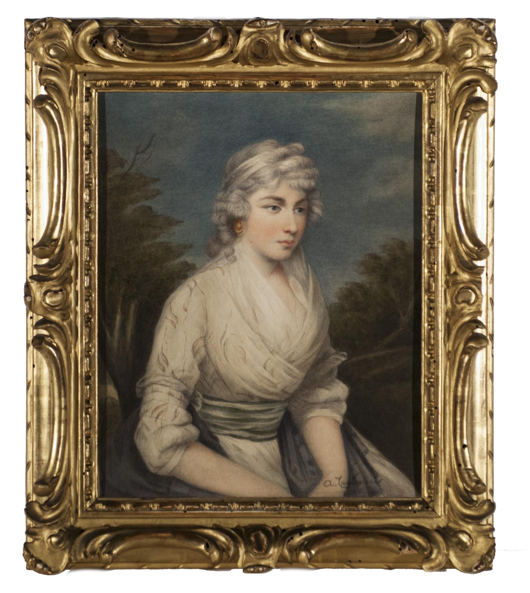 Arnaldo Tamburini - Ritratto di gentildonna