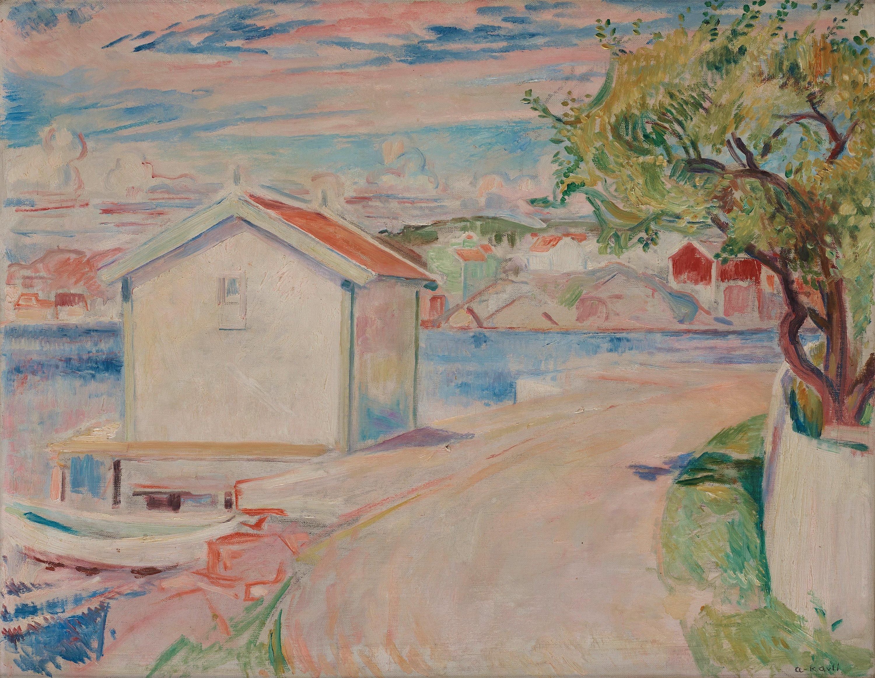 Arne Kavli - By the coast