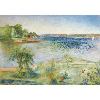 Arne Kavli - Norwegian fjordlandskap (A Fjord In Summer)