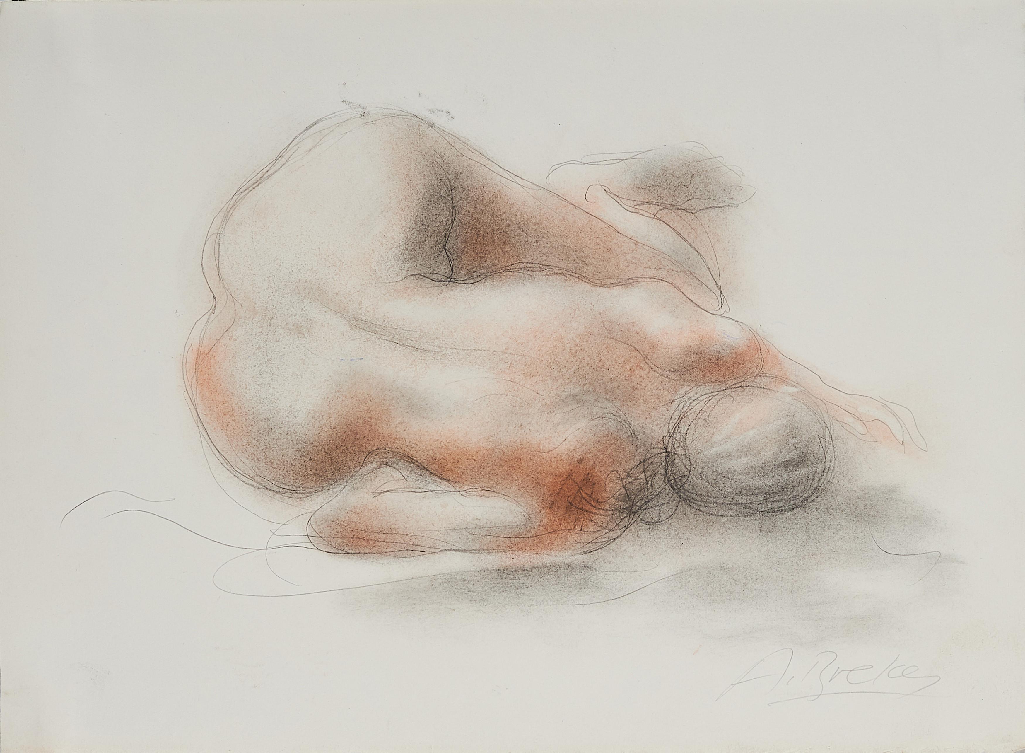 Arno Breker - Liegender weiblicher Akt.