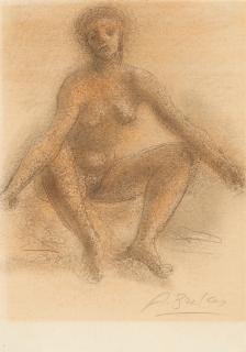 Arno Breker - Sitzender Weiblicher Akt