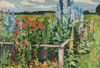 Arnold Balwé - „Bauerngarten“.