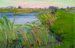 Arnold Balwé - Holländische Landschaft