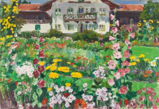 Arnold Balwé - „Ländlicher Garten“