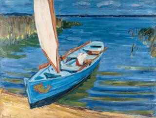 Arnold Balwé - „Schiff am Chiemsee“