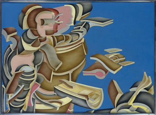 Arnold Belkin - Study for the Military Coup in Chile; and a companion work