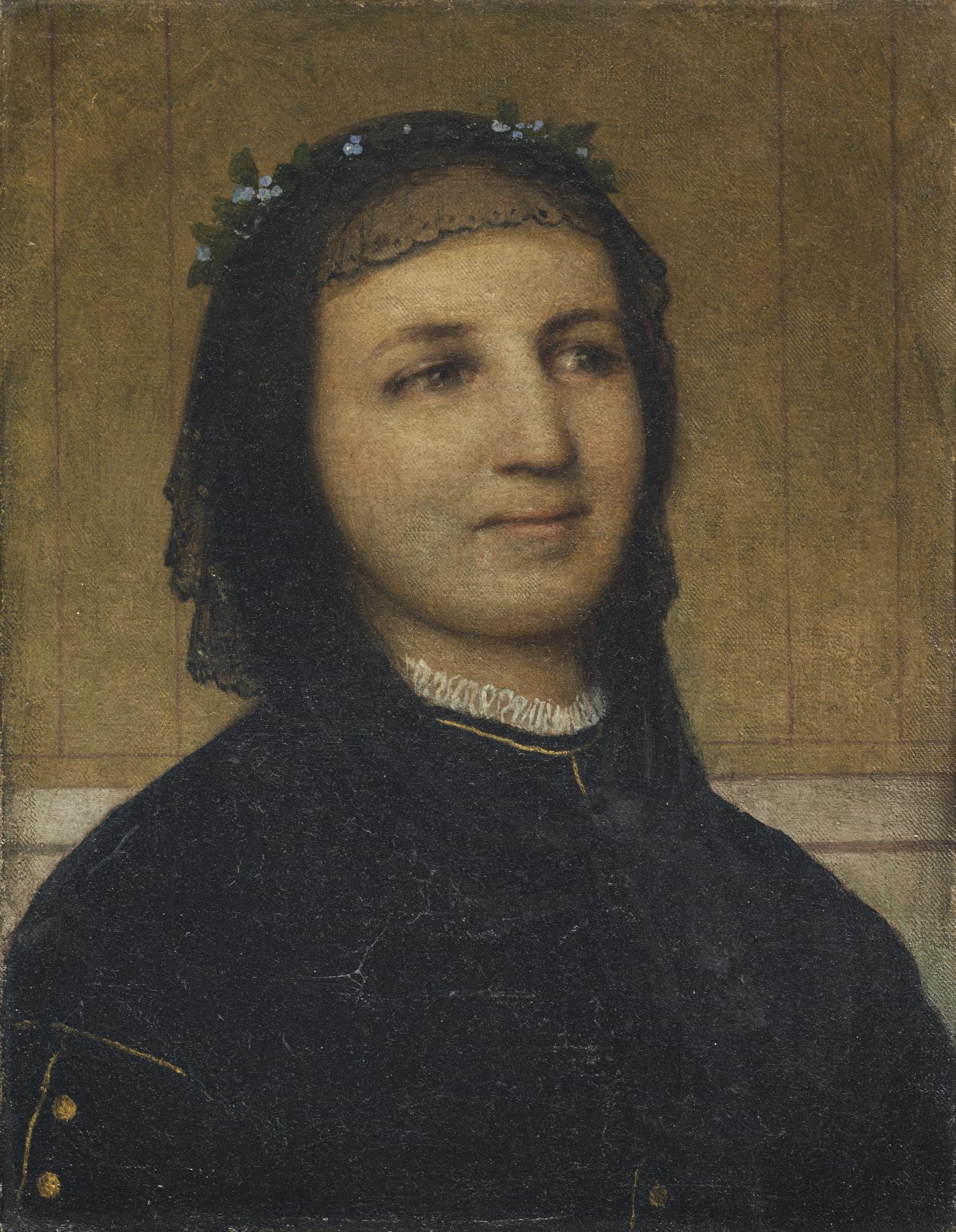 Arnold Böcklin - Bildnis Margaretha Antoinette Mähly-Schermar, 1865