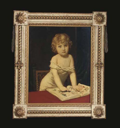 Arnold Böcklin - Knabenbildnis Albin Ritter von Prybram-Gladona, 1892