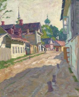 Arnol\'D Borisovich Lakhovskii - A Street In Pskov