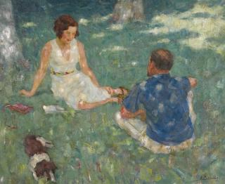 Arnold Borisovich Lakhovsky - Bois De Boulogne