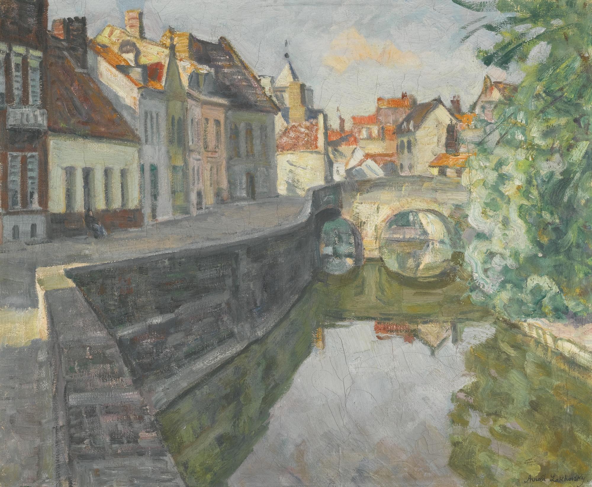 Arnold Borisovich Lakhovsky - Bruges Canal