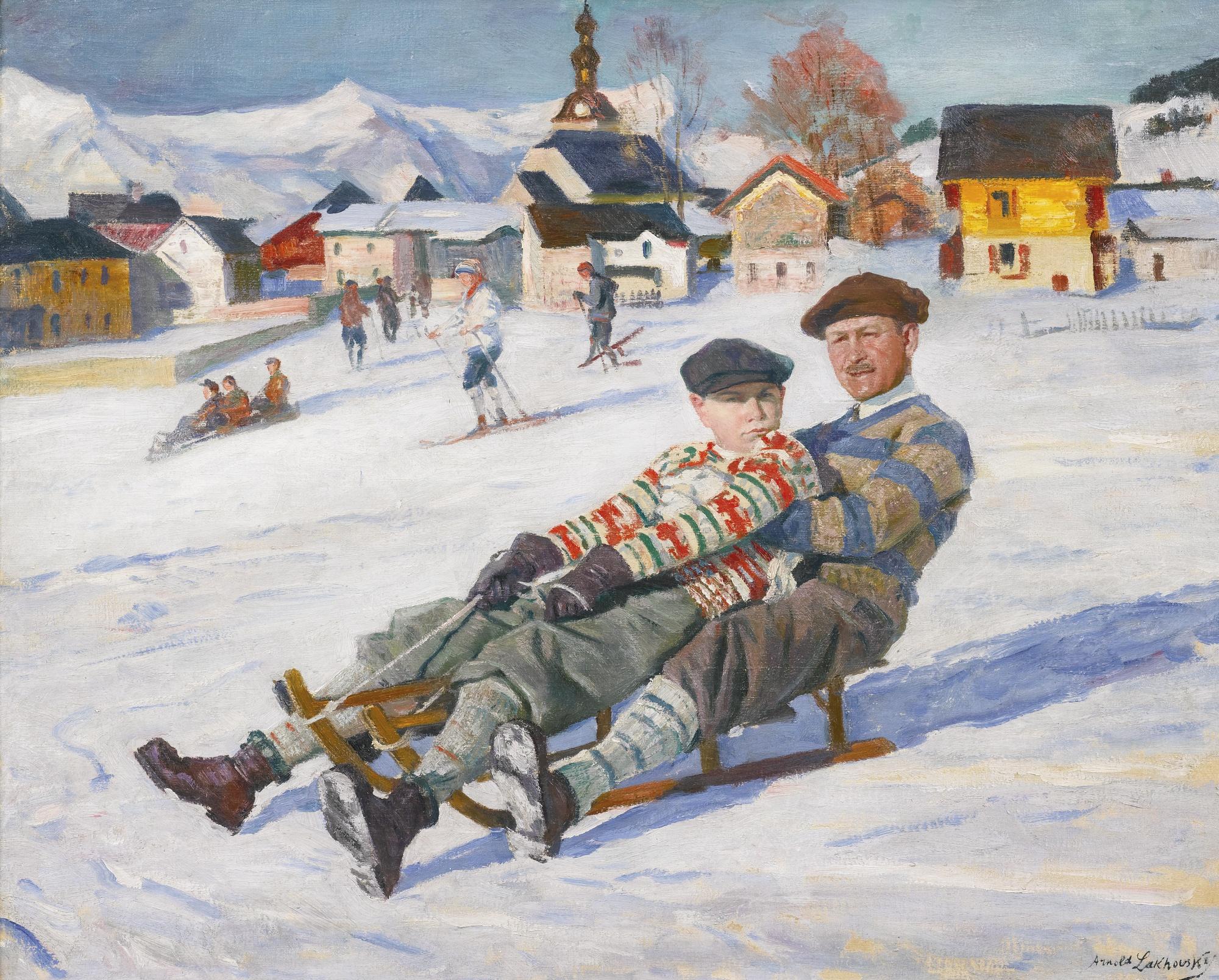 Arnold Borisovich Lakhovsky - Le Roi Carol Ii Et Le Prince Michel De Romanie