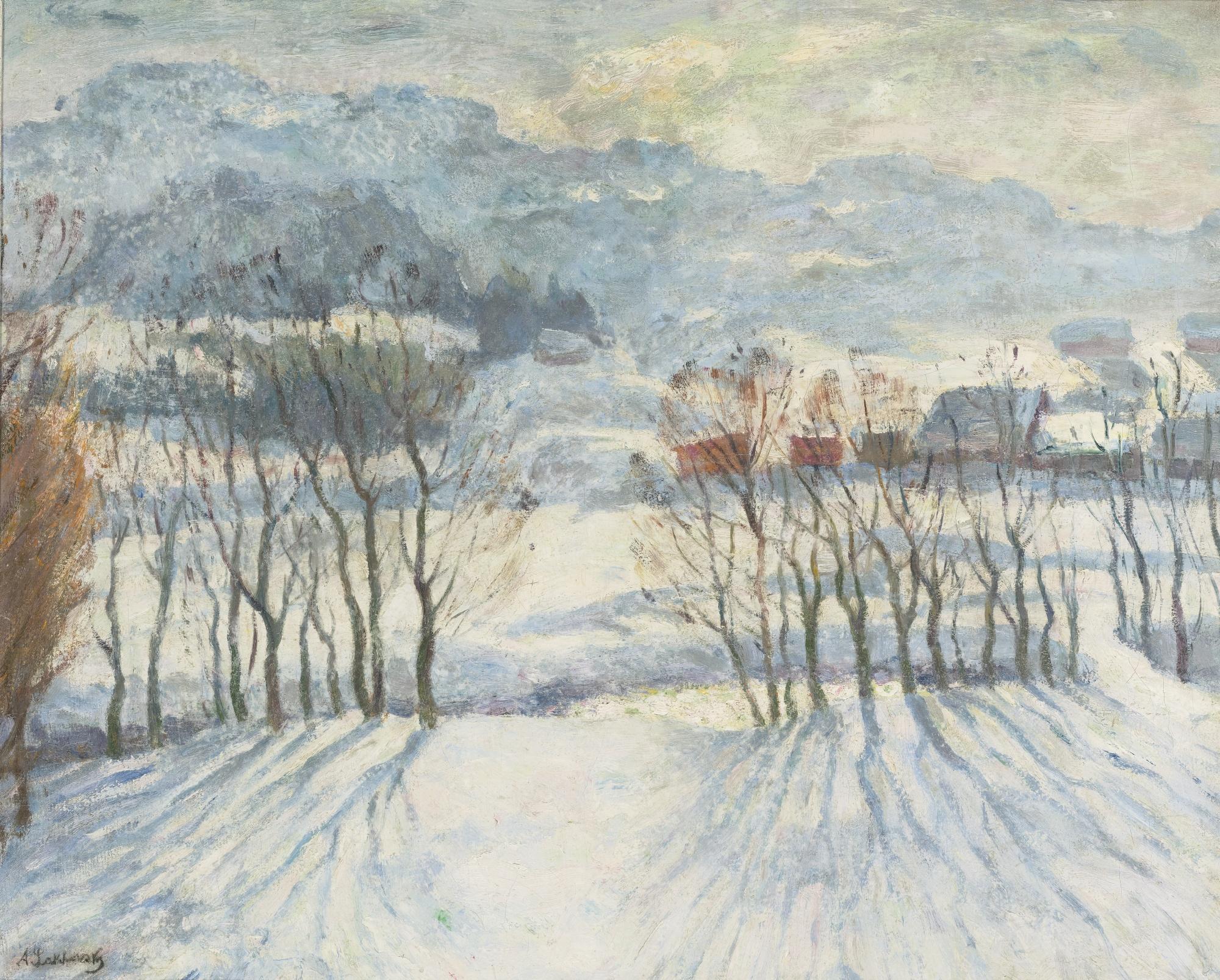 Arnold Borisovich Lakhovsky - Paysage En Hiver
