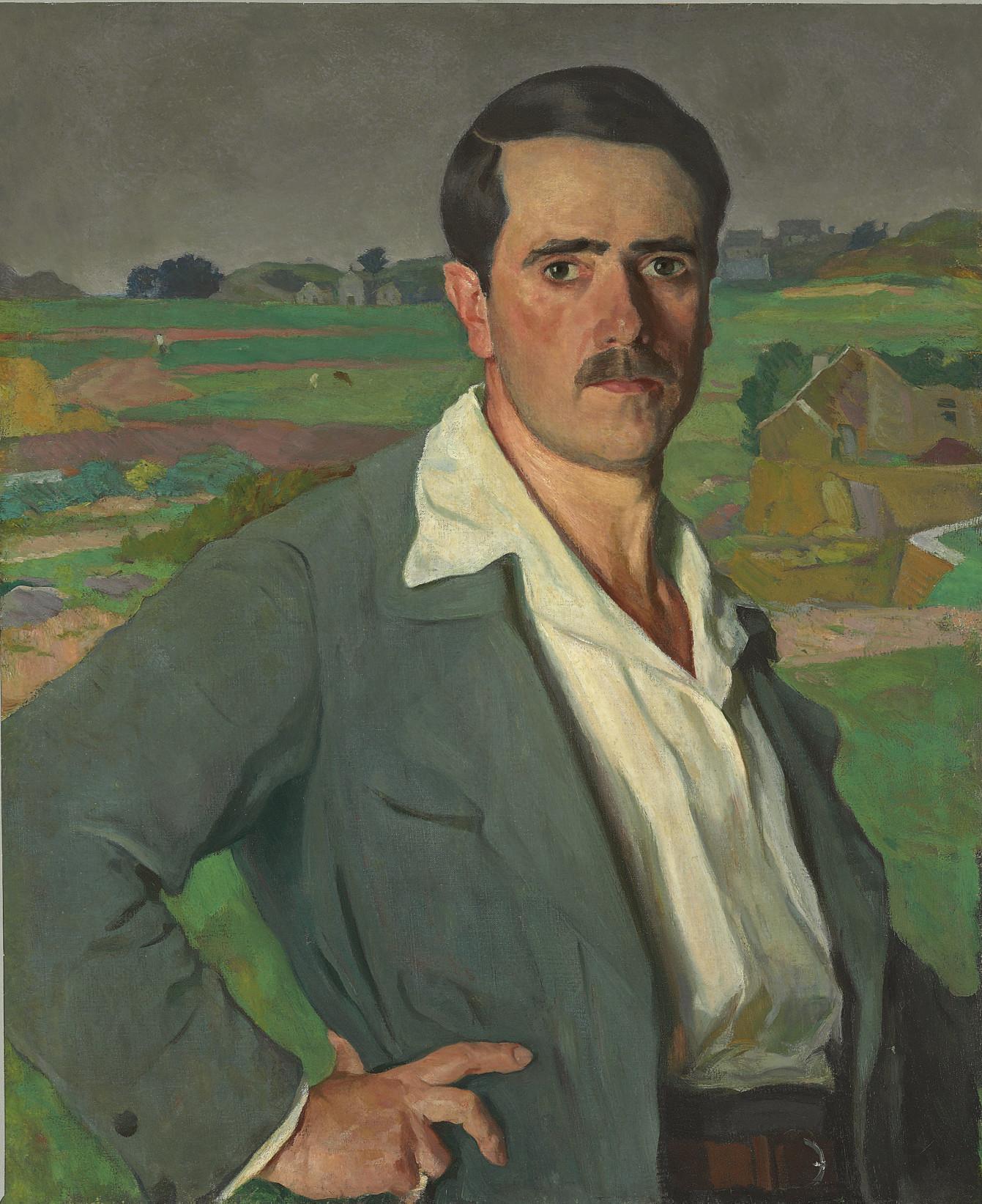 Arnold Borisovich Lakhovsky - Self-Portrait
