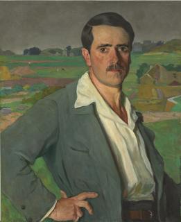 Arnold Borisovich Lakhovsky - Self-Portrait