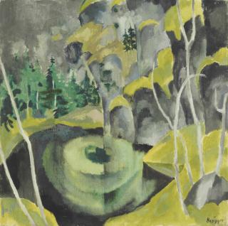Arnold Brügger - Der Blindensee, um 1919