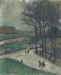 Arnold Brügger - Pariser Vorstadt, 1912/13