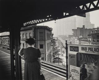 Arnold Eagle - Chatham Square Station, 1941