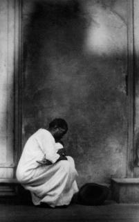 Arnold Genthe - A Lullaby, New Orleans Boulevard