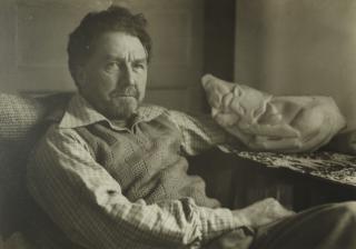 Arnold Genthe - Ezra Pound, 1939