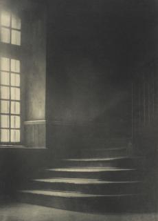 Arnold Genthe - Window And Stairway Of The Old Ursuline Convent, New Orleans