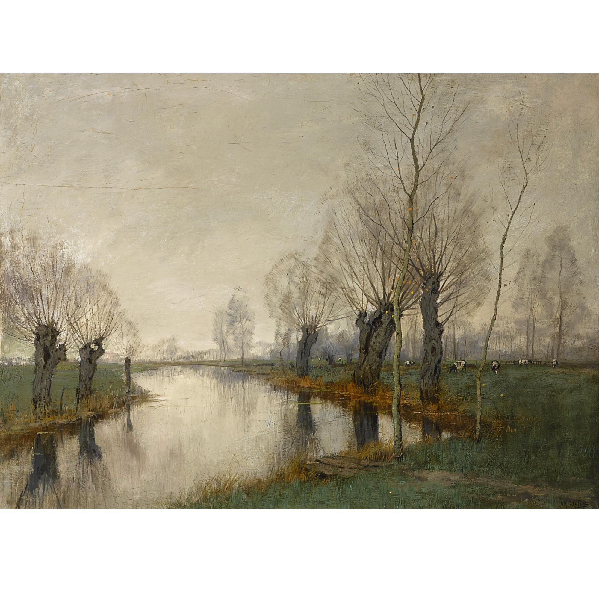Arnold Marc Gorter - An Autumn Landscape