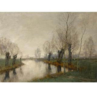Arnold Marc Gorter - An Autumn Landscape