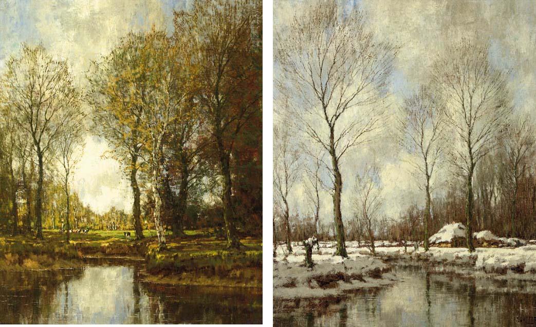 Arnold Marc Gorter - Summer; Winter